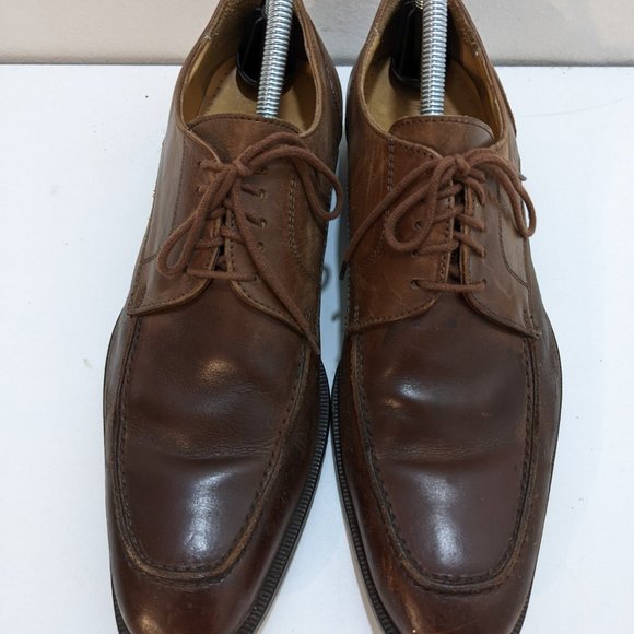 Cuoio Mens Dress Shoes Size 7 Vintage Made in Italy Saks Fifth Avenue - Picture 7 of 11
